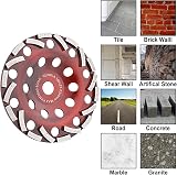 Gunpla 180mm Diamond Grinding Disc 7 inch Abrasive Cup Wheel for Angle Grinder view 4