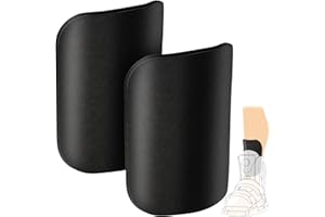 TAINAT 2PCS 7x5.5inch Ski and Snowboard Shin Pads Thick Foam Shin Protector Guards,Cuttable Shins Bang Protection Pads for Snowboarding & Skiing Ski Boots