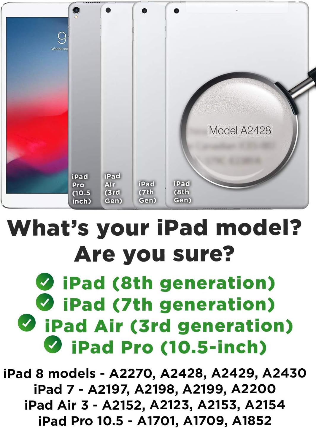 Bam Bino Space Suit iPad 9th Generation Case Kids, iPad 8th/7th (2021/2020/2019) 10.2 inch iPad Case - Image 3