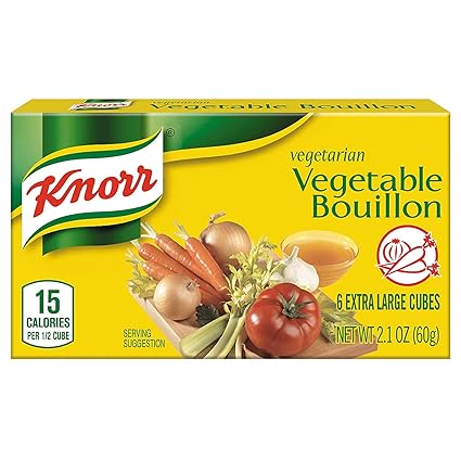 Knorr Cube Bouillon Vegetable 21 Oz 6 Count #vegetarian #meals #delivered #to #your #door Knorr Cube Bouillon Vegetable 21 Oz 6 Count