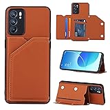 Compatible with Oppo Reno6 5G Cover Case,PU Leather