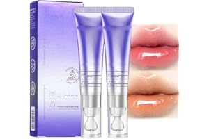 Plumping & Anti-Wrinkle Hydrating Lip Serum,Color-changing Lip Plumper Serum,Plumping Serum Oil,Hydrating & Nourishing Lip Gl