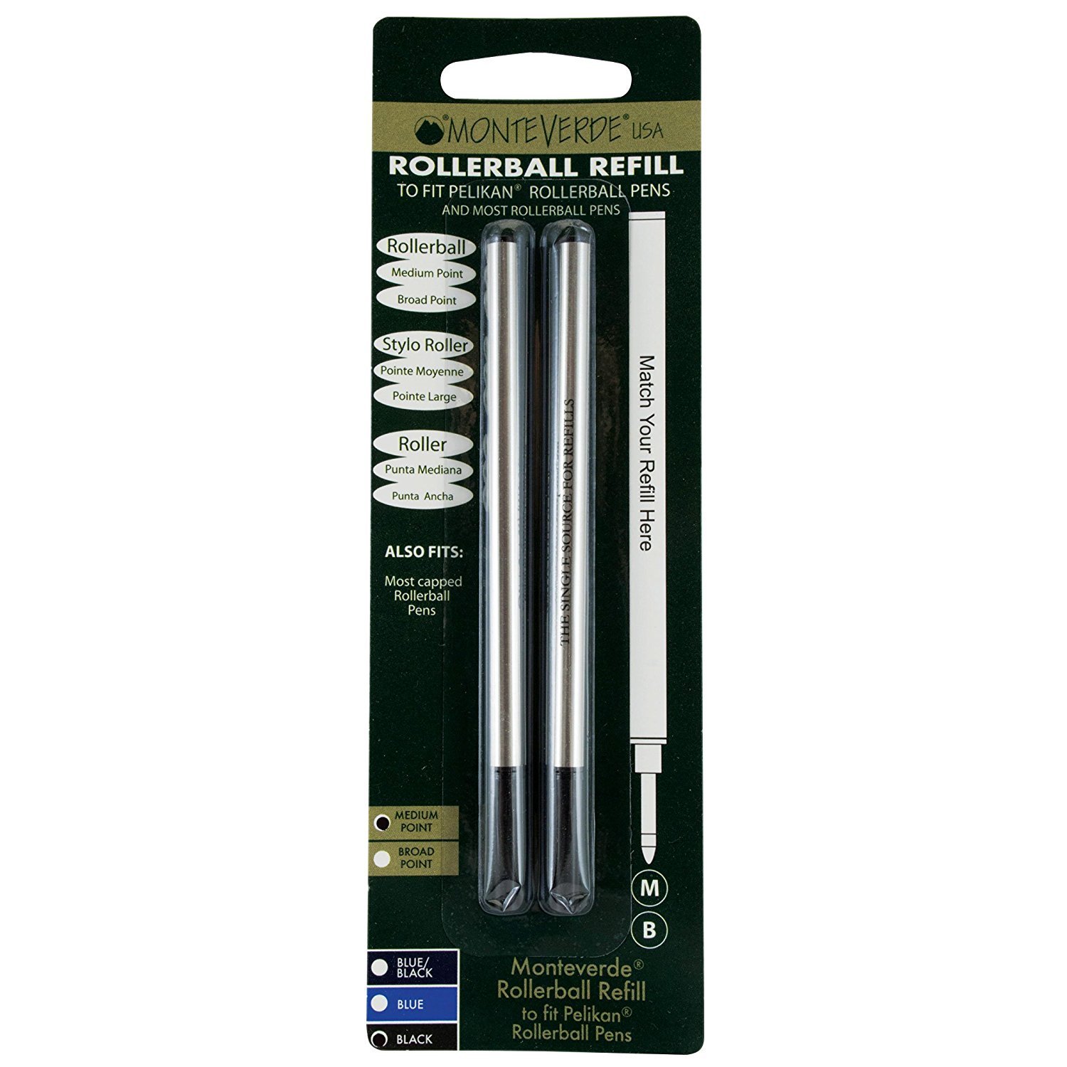 Recarga Tinta Pelikan Negro/Azul (K232Bb)