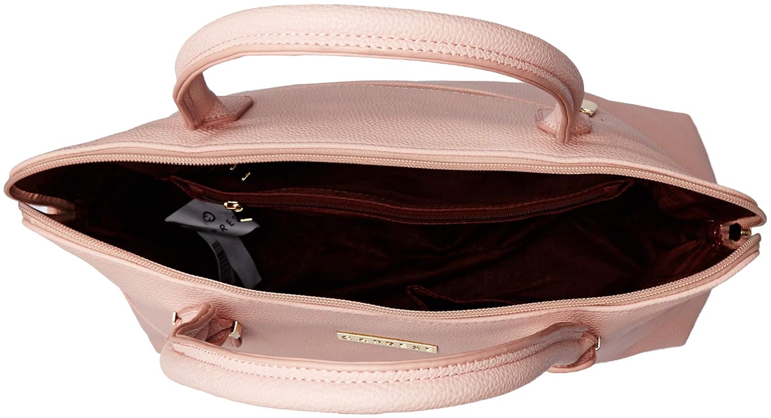 caprese lisa women's satchel (blush pink)