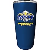 Morehead State University 16 oz Insulated Stainless Steel Tumbler Straight - Navy. Officially Licensed Collegiate Product
