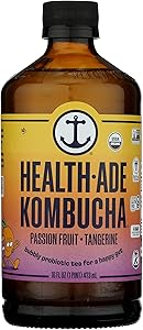 Health Ade, Kombucha Passion Tangerine Organic, 16 Fl Oz