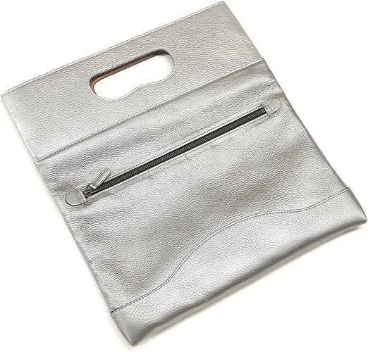 Amazon Cwl1296 クラッチバッグ メンズ レディース 本革 レザークラッチバッグ 牛革 日本製 2wayクラッチバッグ 革 牛 各色 ブラック ゴールド シルバー シルバー オリジナルパース ナカムラ クラッチ セカンドバッグ