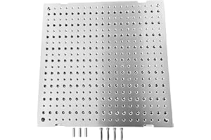 JMSMSH 16"x16"x0.8" Aluminum 6061 Fixture Plate Custom CNC Machining Manufacturing