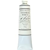 M. Graham &amp; Co. Artist Oil Paint Titanium White 5oz Tube