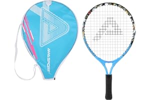 AMA SPORT Kids Tennis Racket for Junior Toddlers Starter Kit 17-25" Tennis Racquet for Girls and Boys with 420D Nylon Shoulder Strap Bag