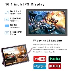 HOTTABLET 10" Android 15 Tablet, 12(4+8Expand) GB