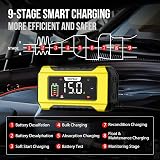 NEXPEAK 12V 15A/24V 8A Car Battery Charger with Temperature Compensation view 3