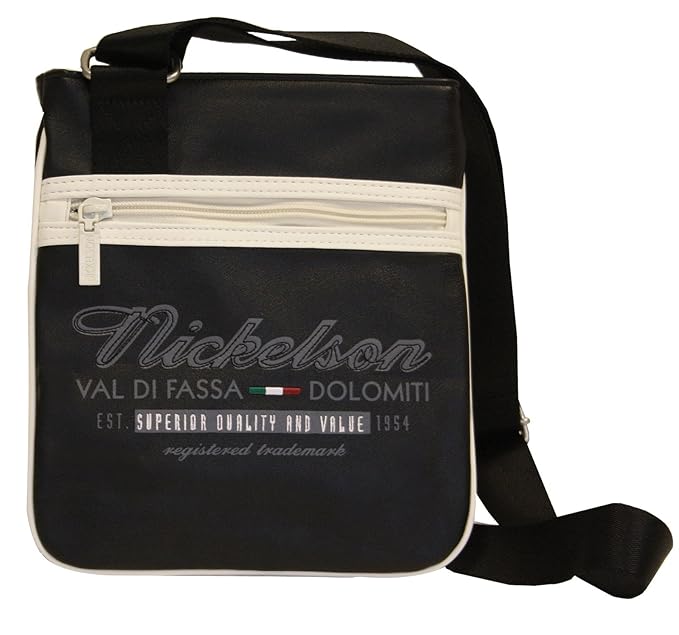 Nickelson Vigo di Fassa Handtasche Schultertasche schwarz