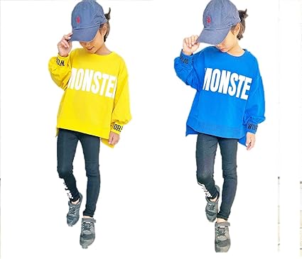 Amazon Obolo 子供服 女の子 トレーナー スパッツ 上下セット 上下