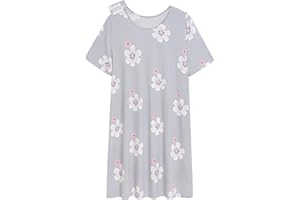 AVIIER Hospital Gowns for Women Open Back Adaptive Clothing Nightgowns Post Shoulder Surgery Dress