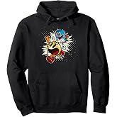 【PAC-MAN】PAC-MAN Sticker Bomb 007 Pullover Hoodie