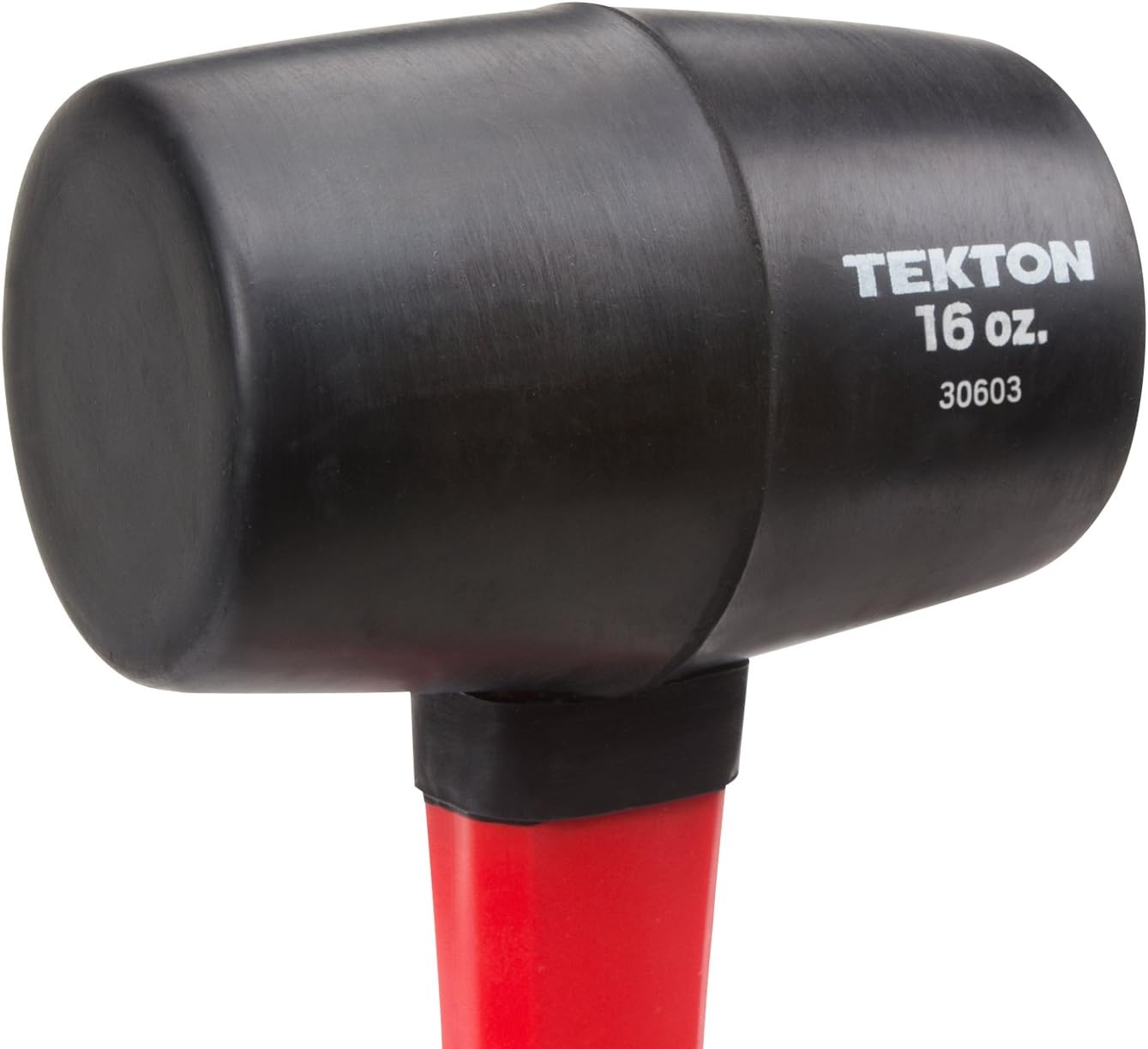 TEKTON 30603 Fiberglass Handle Rubber Mallet, 16Ounce Black 20209306031 eBay