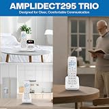 Geemarc Amplidect 295 Trio Bundle Loud Cordless DECT Phones view 7