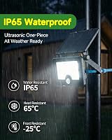 OHAYORI Solar Security Lights Outdoor 122LED 4 Modes USB Rechargeable view 5