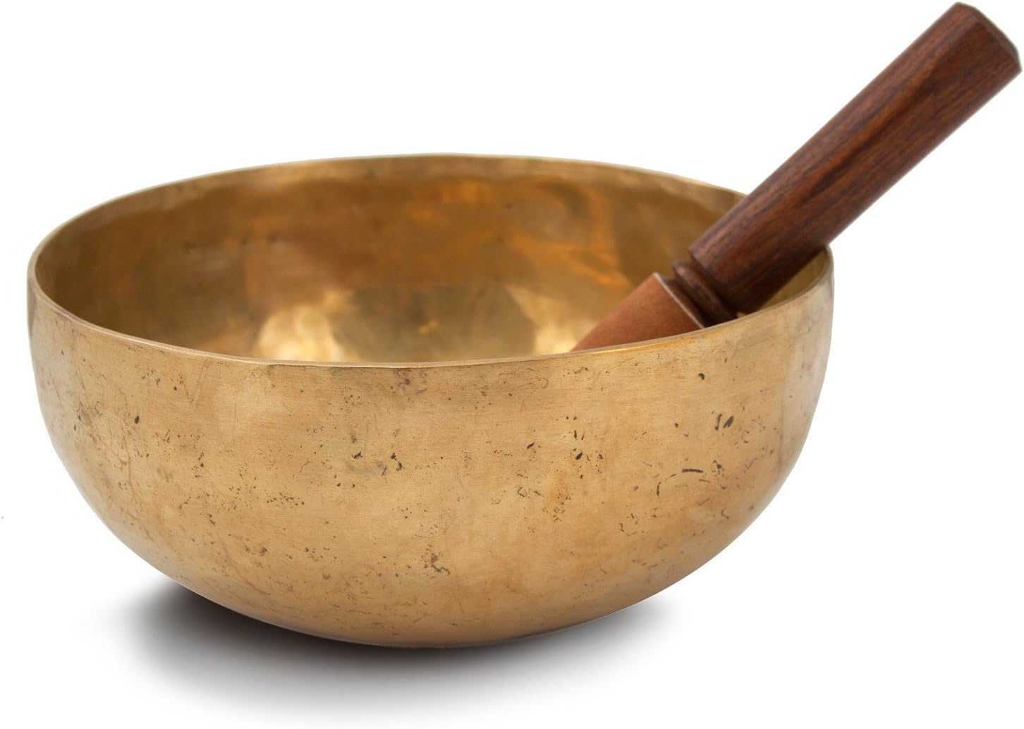 Handbeaten Singing Bowl - 8 in. w/Cushion