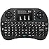 (Updated 2017,Backlit) Rii i8+ 2.4GHz Mini Wireless Keyboard with Touchpad Mouse, LED Backlit, Rechargable Li-ion Battery