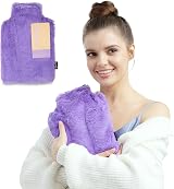 Zhu-Zhu Plush Hot Bottle Body Warmer Microwavable Wheat Bag Lavender Lilac