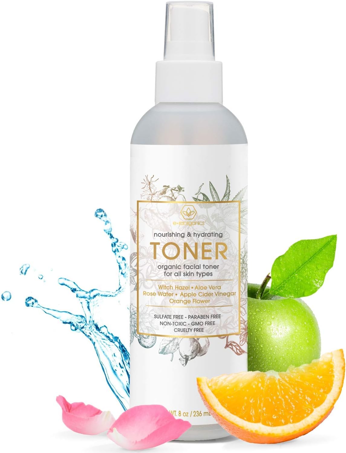 best natural facial toner