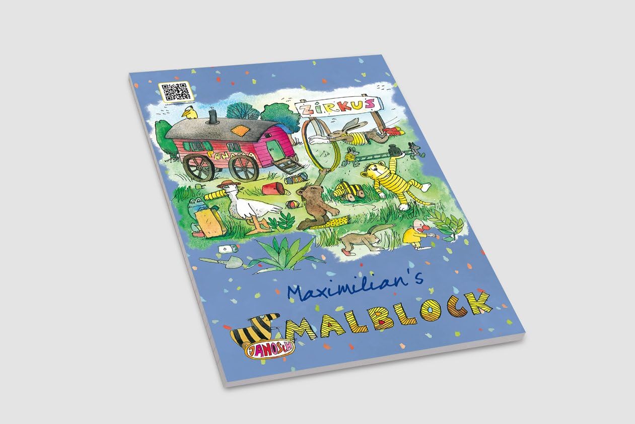 Lehrmaterialien 38 Geranienrot 2 Zeichenblocke Personalisierbar Bunter Janosch Malblock A3 Frohlicher Zirkus Verschiedene Farben 25 Blatt Burobedarf Schreibwaren Hspbelgium Be