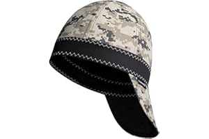 Fullsheild Reversible Welding Cap, 10 oz Cotton 6 Panel for Safety and Protection While Welding