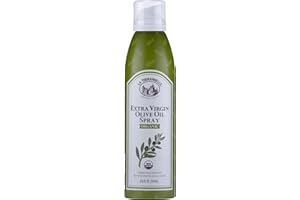 La Tourangelle, Organic Extra Virgin Olive Oil Spray, Cold-Pressed, All-Natural, Artisanal, Great for Cooking, Sauteing, Grilling, 5 Fl Oz
