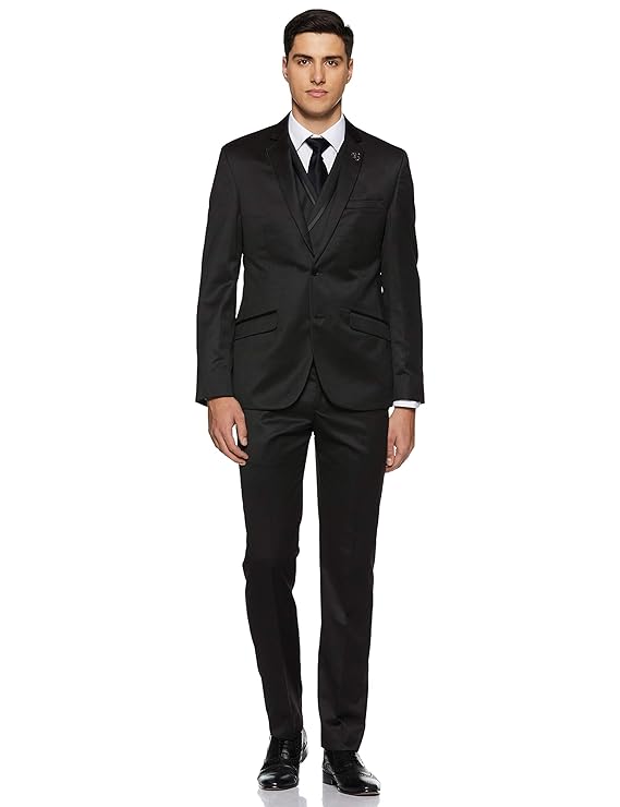 Buy Park Avenue Men's Poly Viscose Notch Lapel Suit at Amazon.in