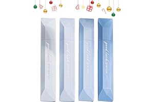 Lot de 4 stylos adhésifs double face pour emballage cadeau, rouleau de ruban adhésif double face multifonction pour loisirs c