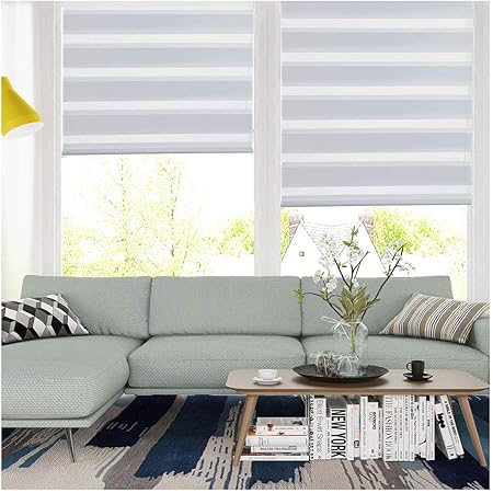 Smonter Easy Fix Zebra Roller Blind Day And Night Blinds Curtains