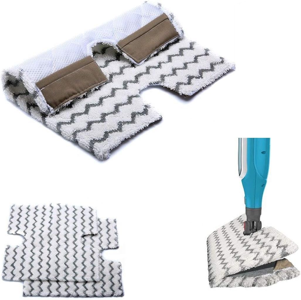 2Pack Replacement XTP184 Mop Pads for Shark LiftAway/Genius Steam