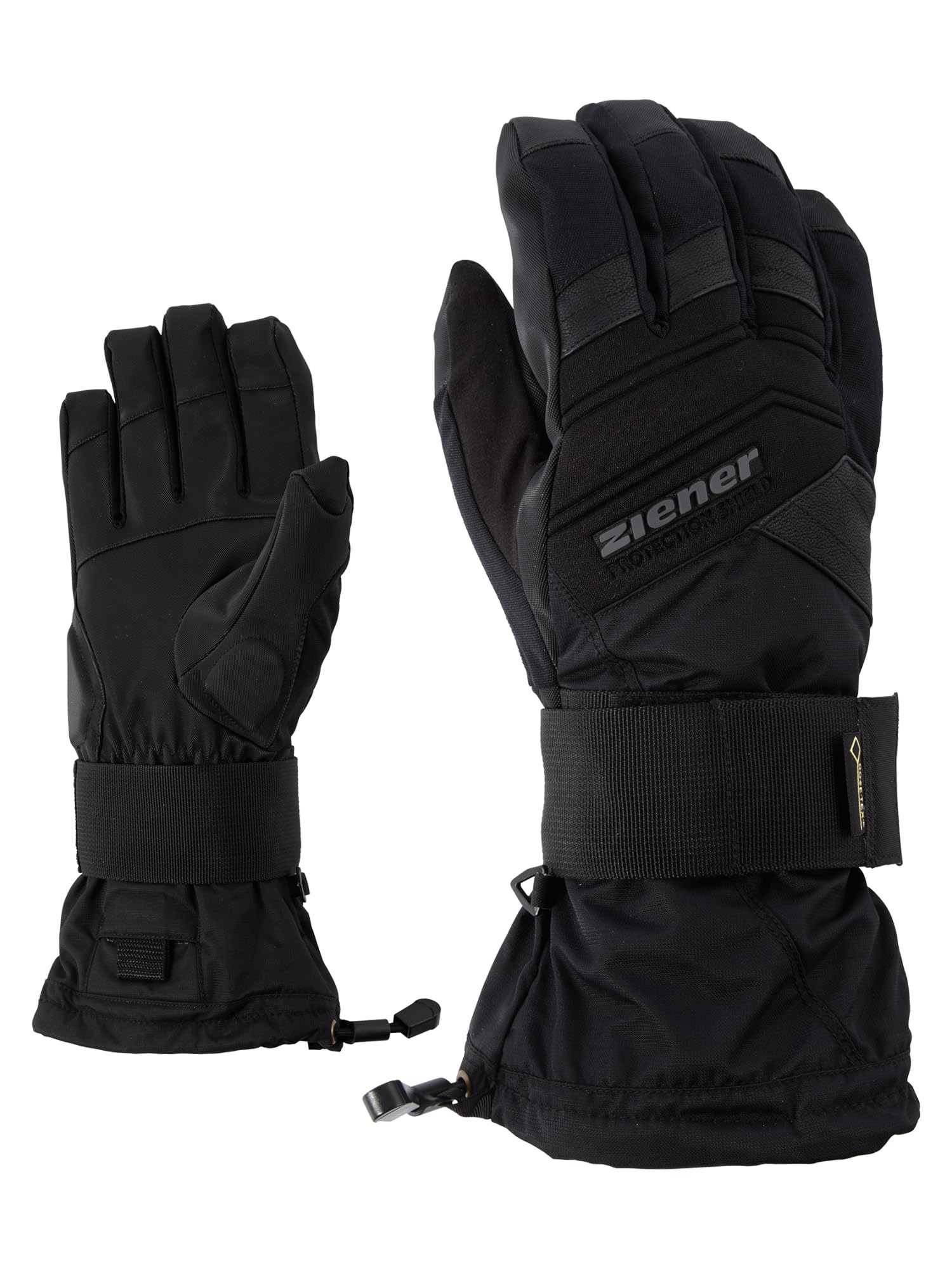 Ziener Gloves Medical Snowboard Gloves, Men, mens, 801702, Black, 8