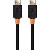 Cable Matters USB C to USB C Cable (USB-C Cable) Supporting 60W Charging in Black 3.3 Feet for Samsung Galaxy S10, S9, S8, No