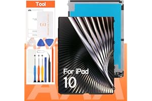 THIRDPOLE Screen Replacement for iPad 10 10th Gen 2022 A2696 A2757 A2777 10.9“ LCD LED Panel Display Repair Parts Kit,with Screen Protector and Tools(Only LCD,Not Include Touch Digitizer)