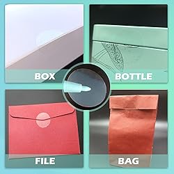 1 inch Round Transparent Blank Tamper Evident