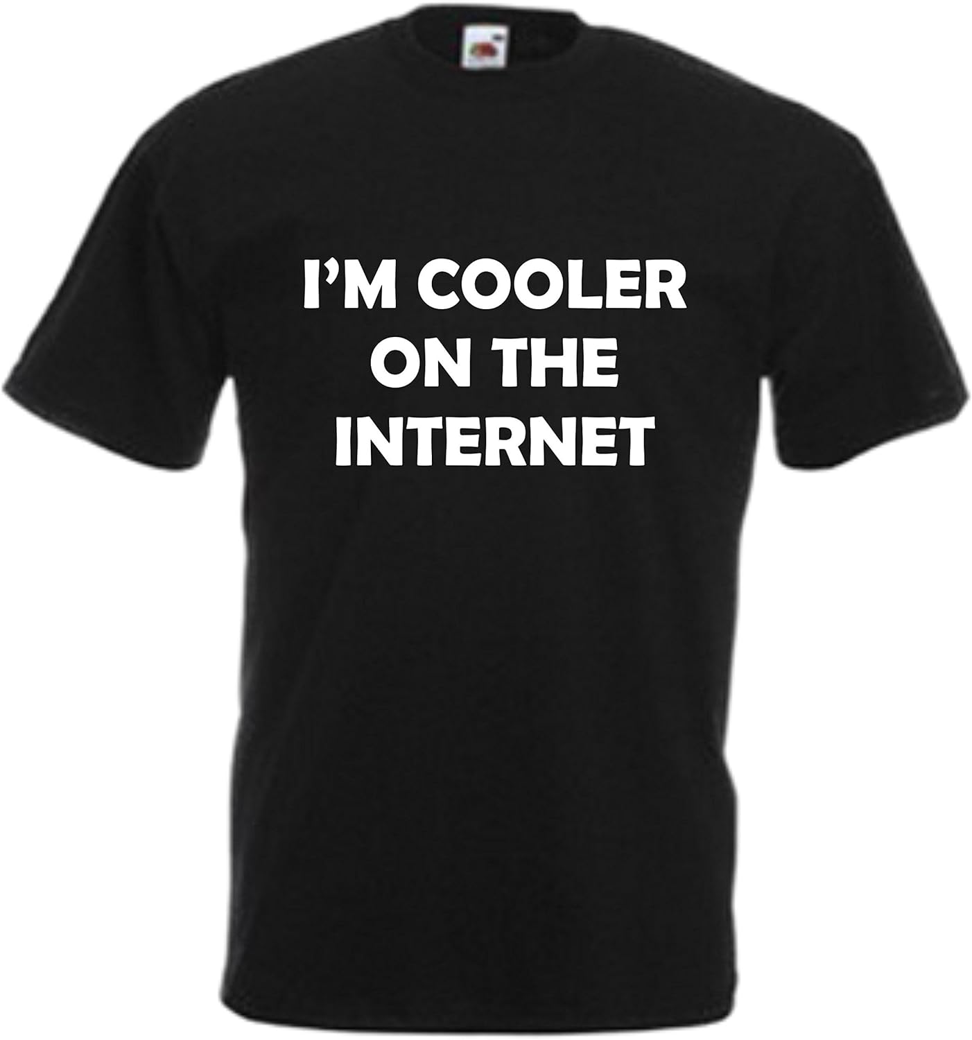 I'm Cooler On The Funny T Shirt Comedy Tee Geek Cool Present Amazon.co.uk Clothing