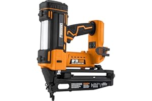 Freeman PE20VT64 20 Volt Cordless 16-Gauge 2-1/2" Straight Finish Nailer (Tool Only) – 1300 Shots per Charge