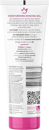 King of Shaves Queen of Ooh La La Coconut Vanilla Shaving Gel 2x150ml view 2