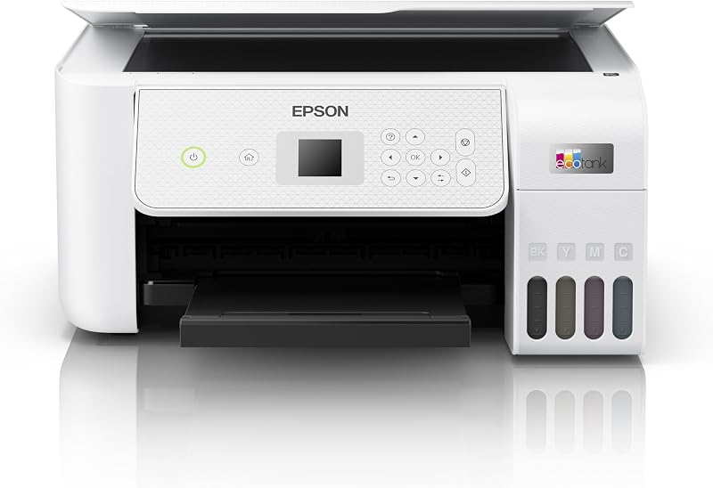 Epson EcoTank ET-2876 A4 Printer Wi-Fi Ink Tank Up to 3 Years Ink