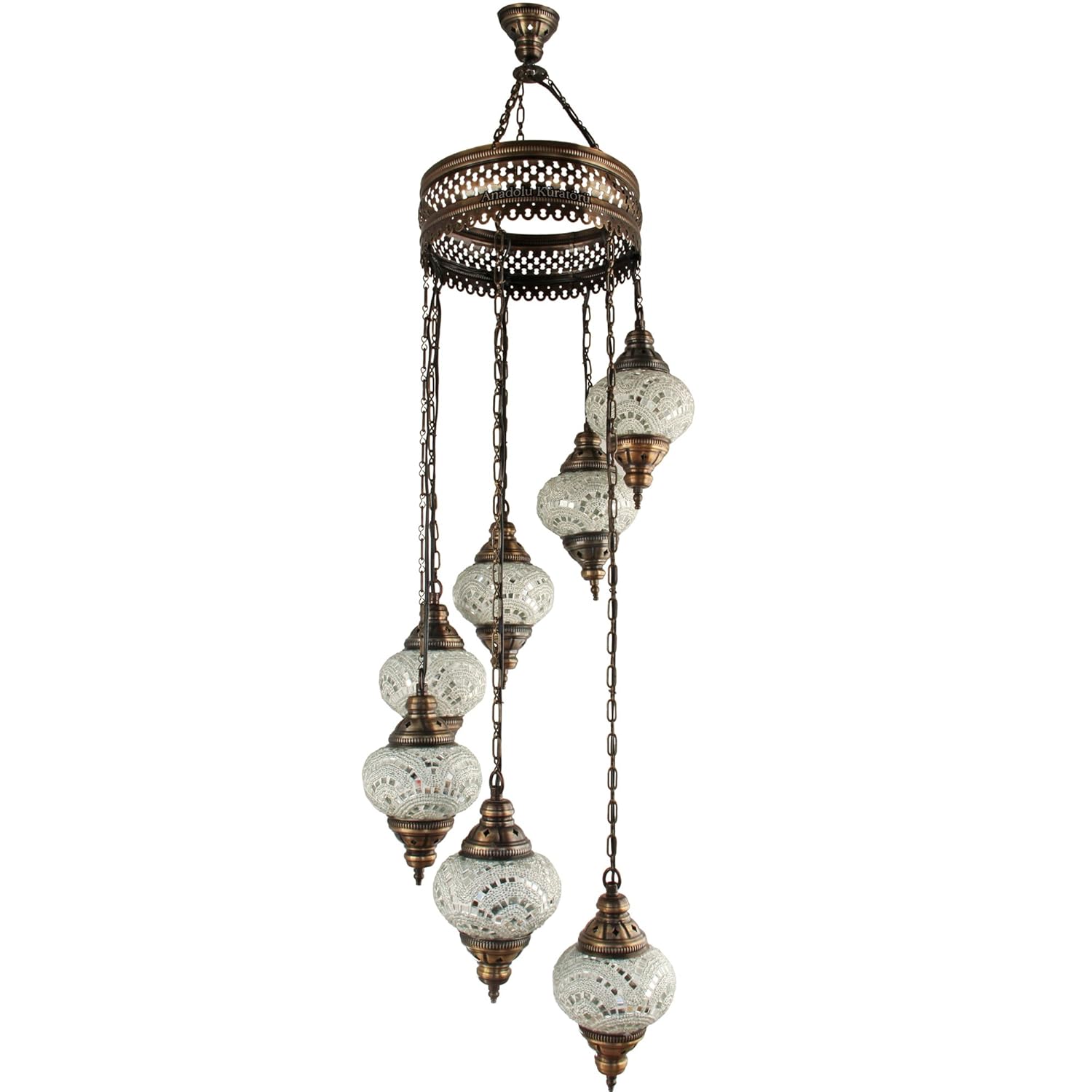 Chandelier Ceiling Lights Turkish Lamps Hanging Mosaic Lights