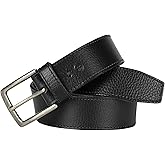 Wrangler Men's Pebble Leather Belt, 38mm Casual Casual Waist Belt for Jeans, Gift for Men