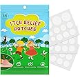 Itch Relief Patches 48 Counts, Natural Bug Bite Patches for Kids, Instantly Reduce Itching & Swelling After bite, Transparent Design for All Skin Tones, Travel Camping Essential Gift for Everyone