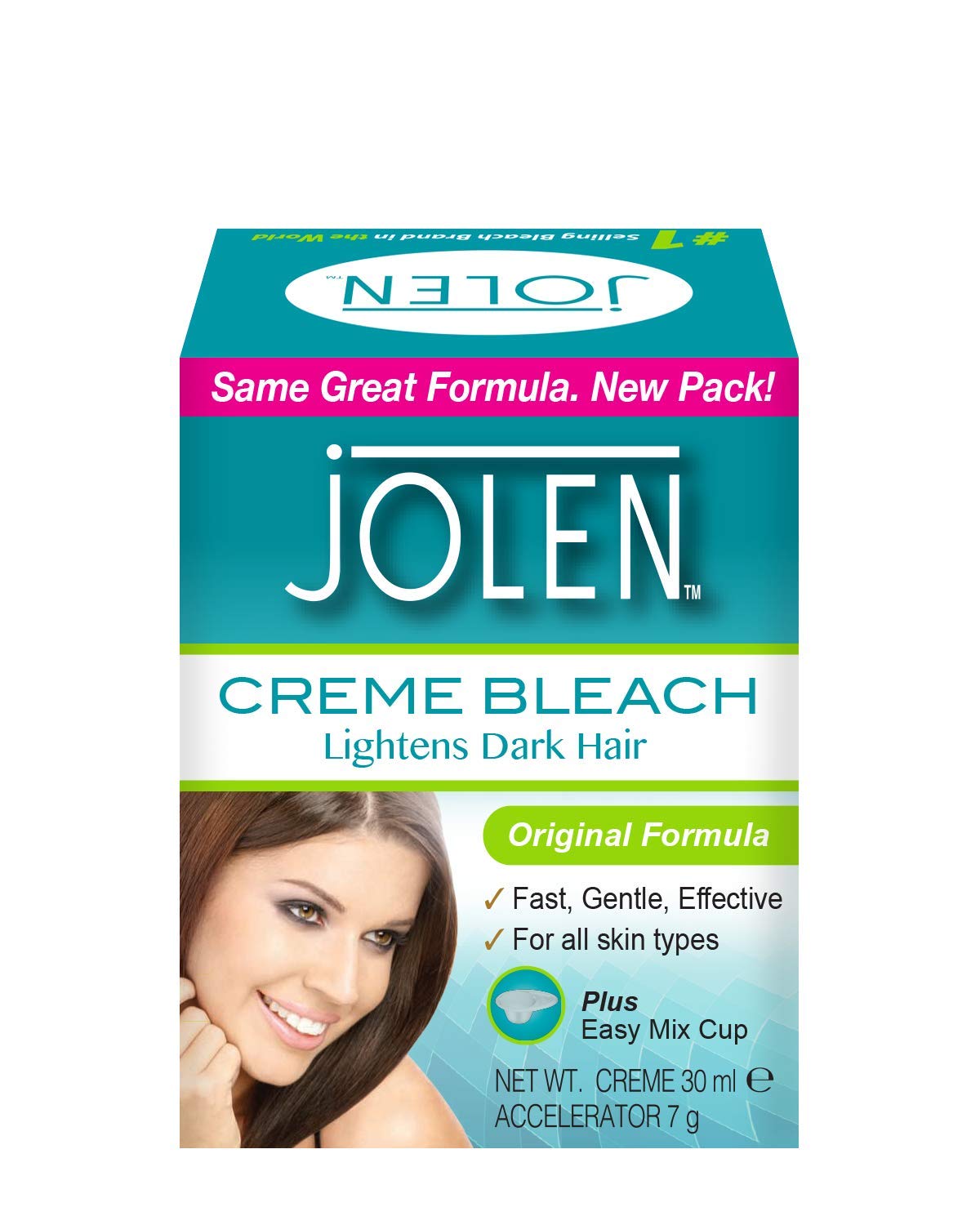 Jolen Creme Bleach Original - Lightens Excessively Dark Hair