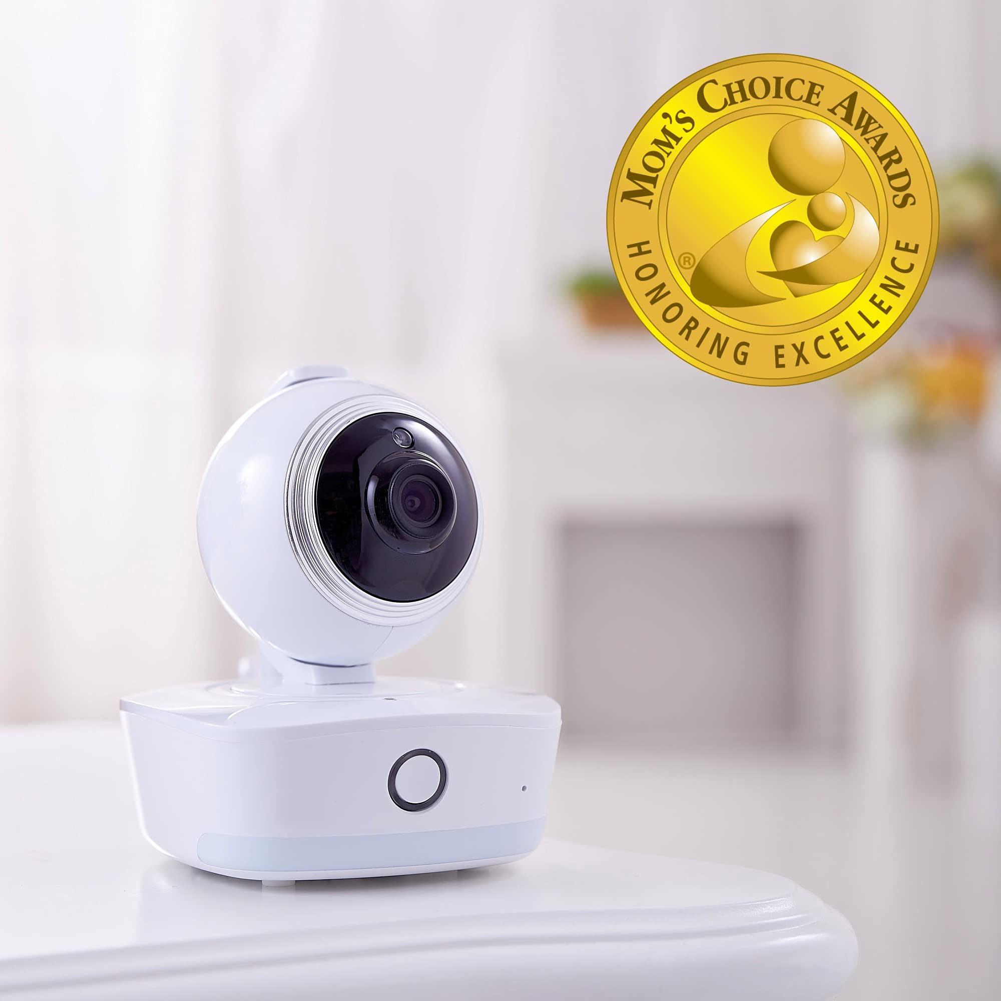 Bebcare iQ - Smart HD Baby Monitor: Full HD 1080p Video, Pan-and-Tilt, Temperature Sensor, Motion and Sound Alert, Stand-Alone Audio Monitor Unit (with Breathing Sensor Mat)