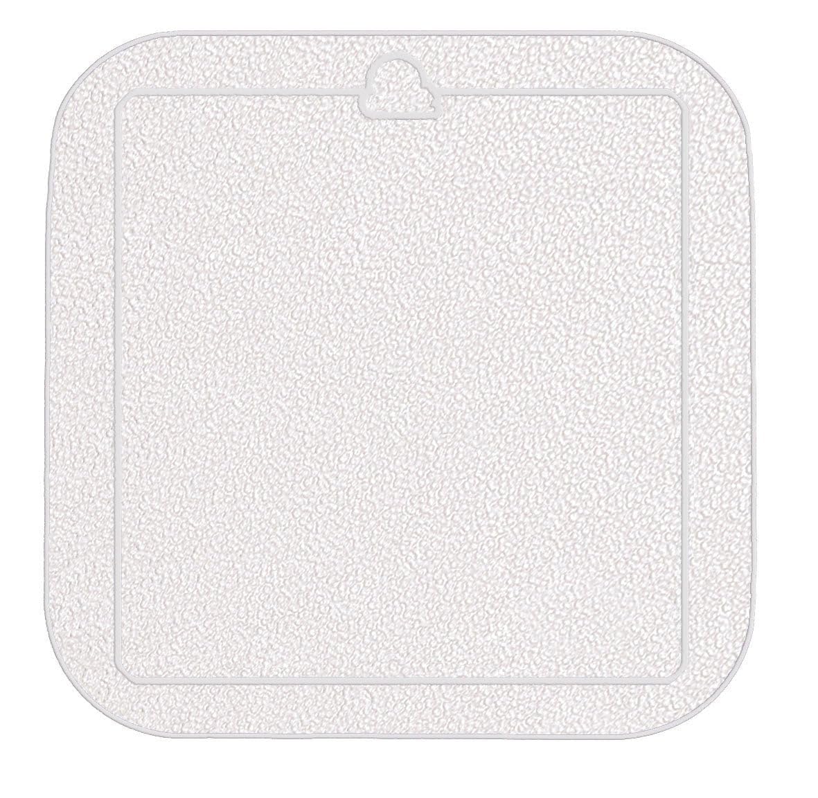 Kleine Wolke Java-Plus Shower Mat, White, 55 x 55 cm