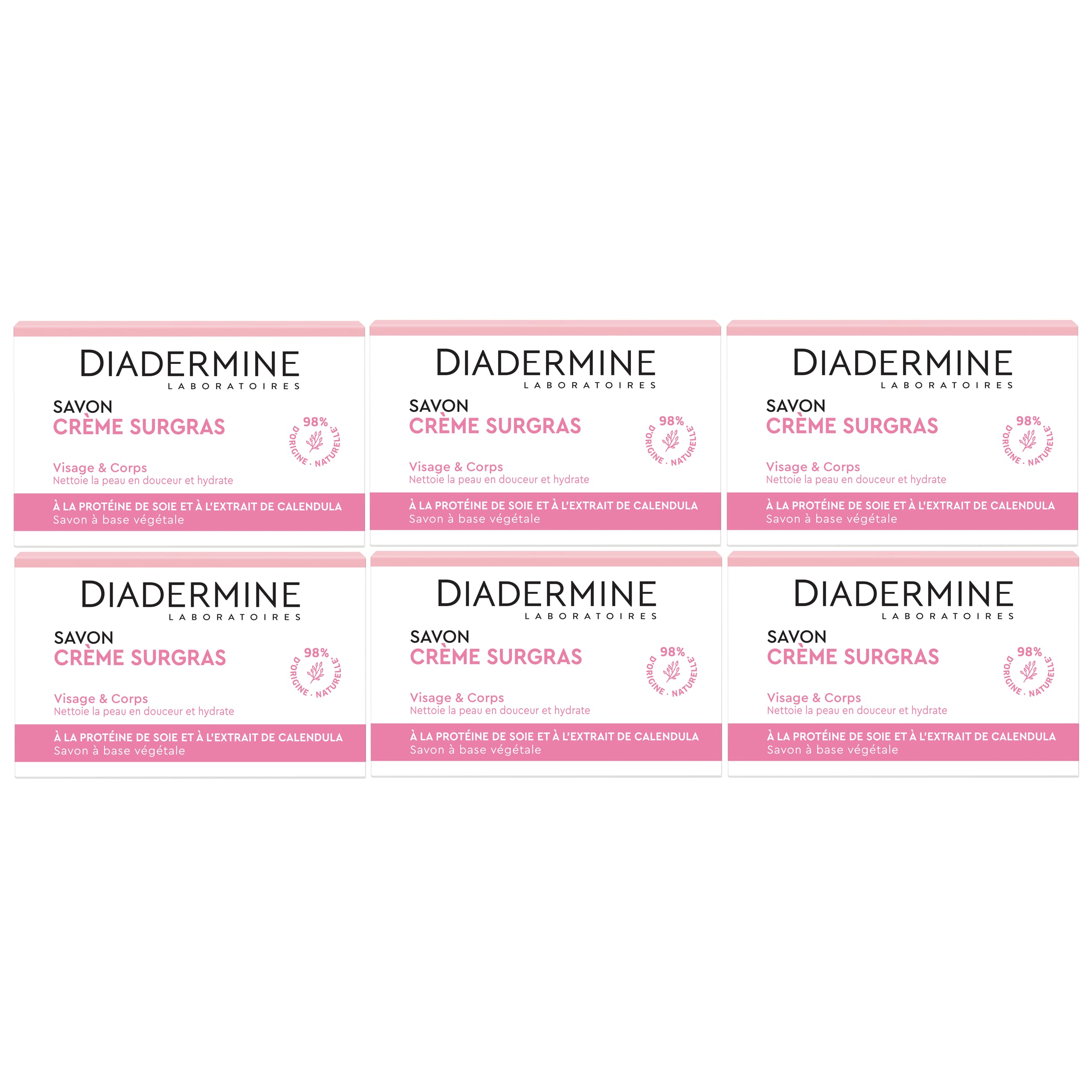 Diadermine - Soap - Greasy - Pack of 6