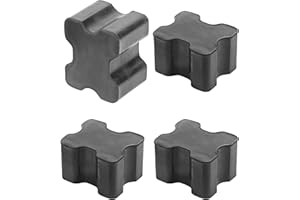 bylikeho 4PCS Coil Spring Spacers,Coil Spring Booster,Car Accessories Rubber Coil Spring Booster Kit,Coil Spring Spacers for Car,Rubber Coil Spacers for 1" to 1.5" Coil Spring Lift,Fits Most Cars SUVs